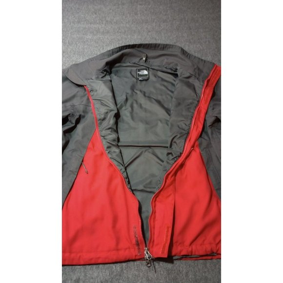 North Face HyVent Jacket Mens Sz Large Red Coat Full Zip Winter Ski Snow Hiking* - Picture 8 of 16